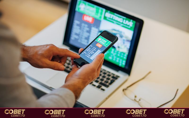 Người chơi đặt kèo rung trực tiếp trong trận bóng đá