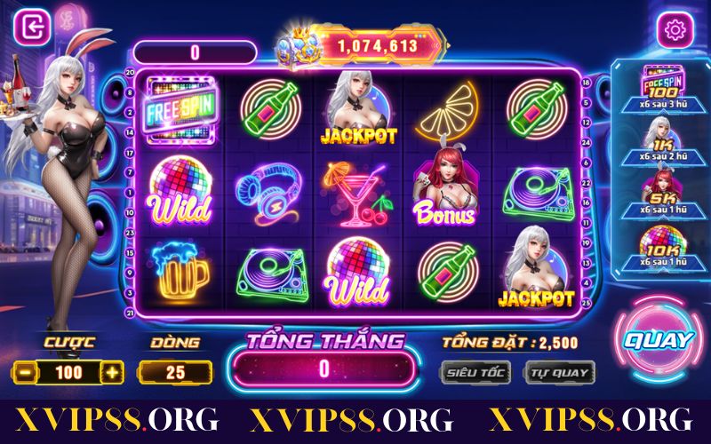 Game nổ hũ XVIP với cơ hội trúng Jackpot cực lớn