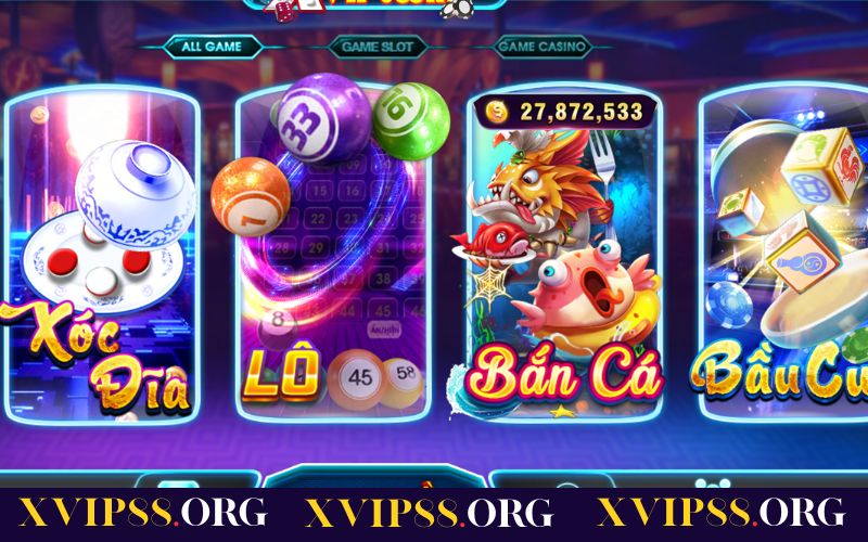 Cổng game giải trí trực tuyến dành cho người chơi Việt