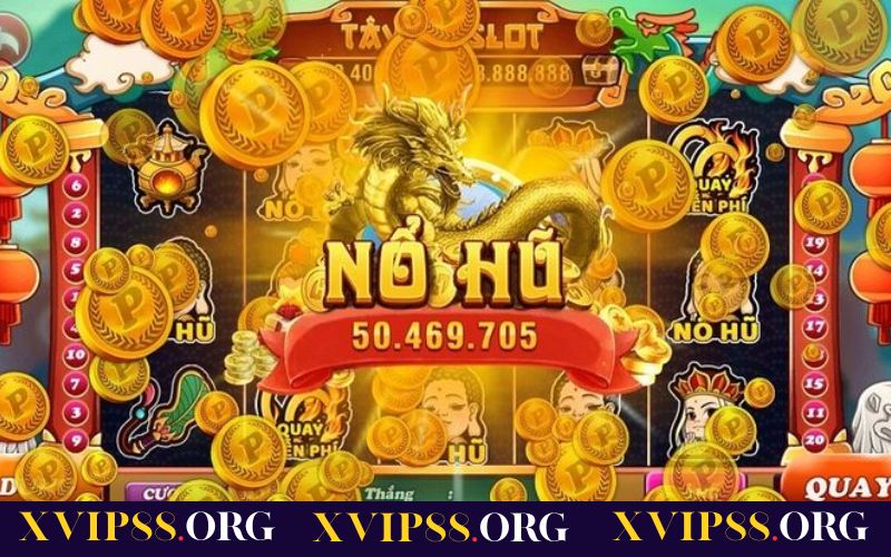 Biểu tượng vàng và phần thưởng lớn trong nổ hũ Cung Hỷ Phát Tài