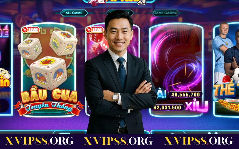 David Hùng CEO điều hành cổng game XVIP88